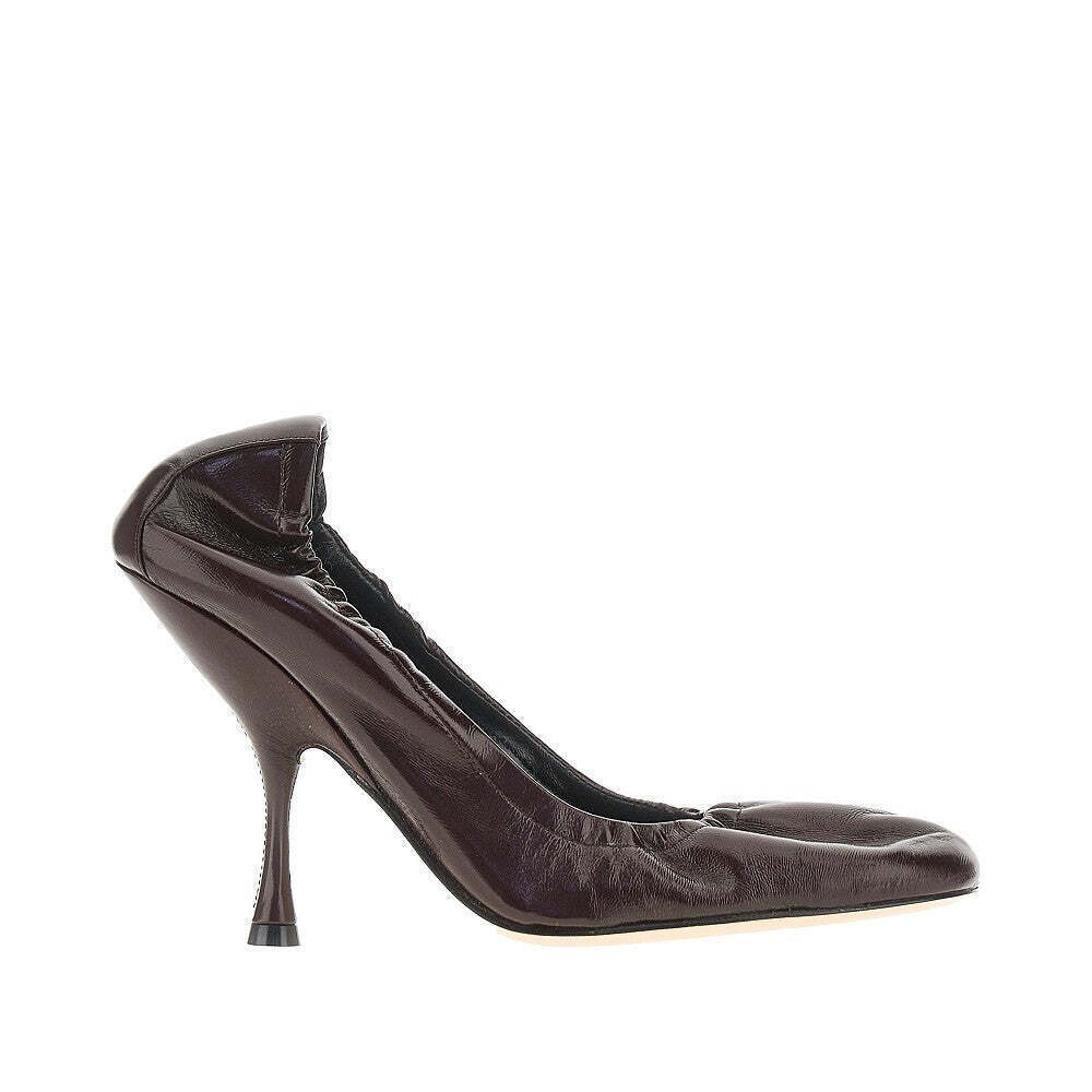 Phoebe Philo Pucker Leather Pumps
